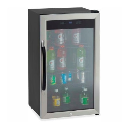 Avanti Avanti Beverage Center, 18.8"W x 19-1/2"D x 33.8"H, Black/Stainless Steel AVABCA306SSIS